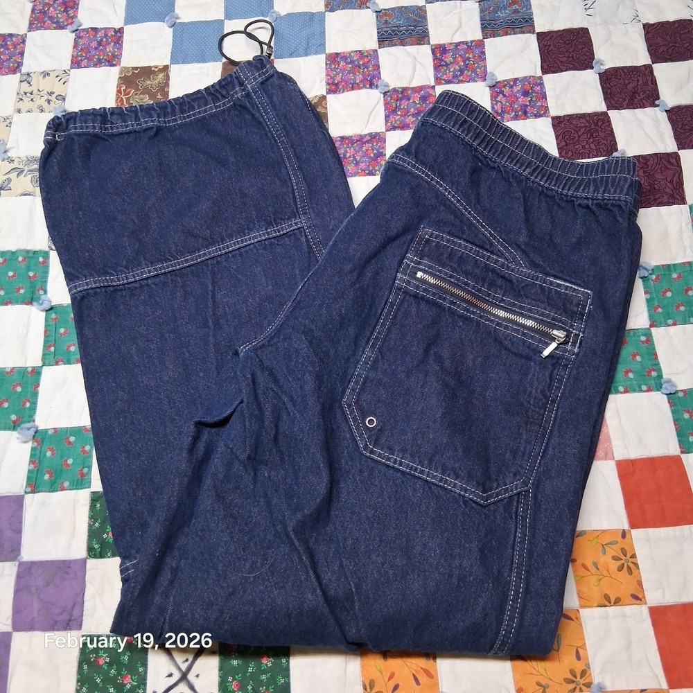 Silence + Noise Urban Outfitters Wide‎ Leg Baggy Jeans Size 31x30 Gorpcore